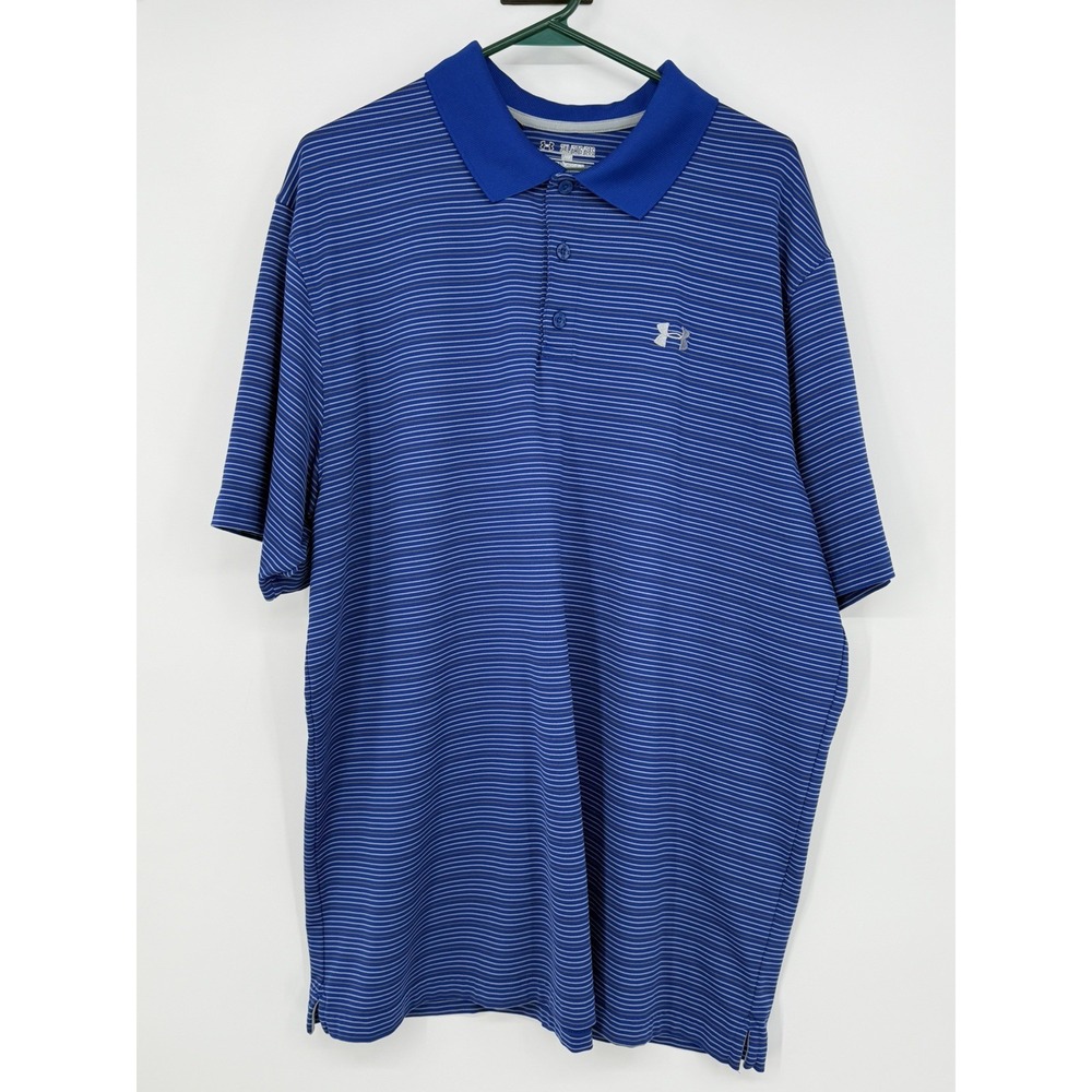 Under Armour Men's Loose Heat Gear Polo 2XL